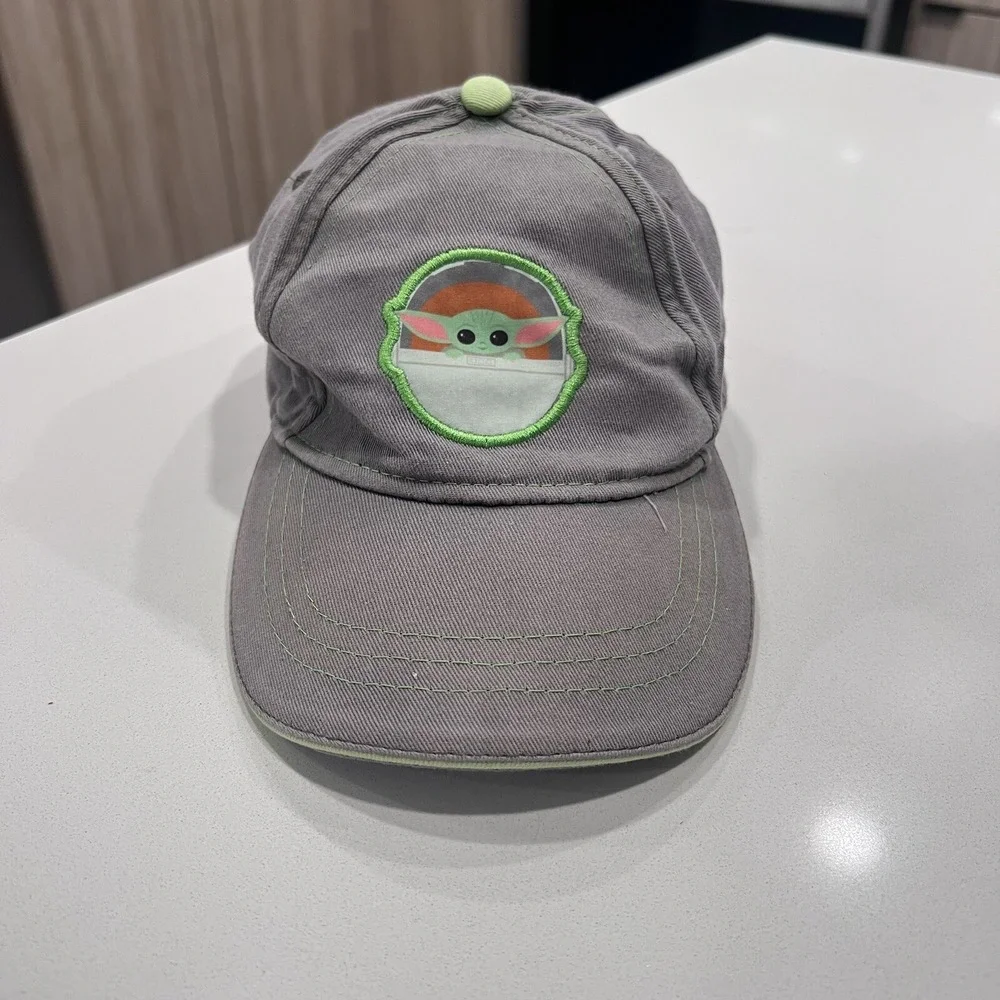 Star Wars baby Yoda Hat Cap‎ kids hat Mandalorian one size fits most Strap back